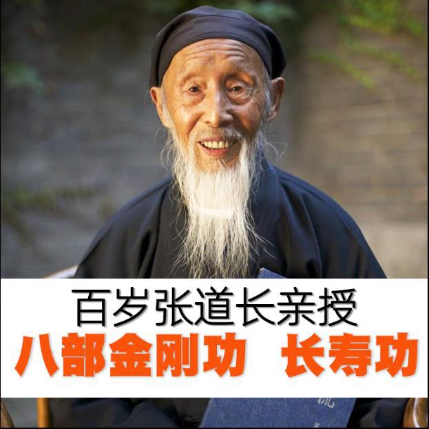 张至顺道长八部金刚功长寿功视频教程完整版道家养生术修真功
