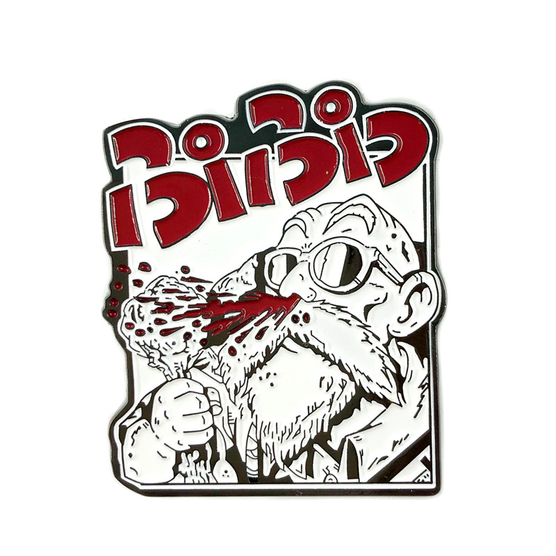 龟仙人喷鼻血胸针趣味七龙珠金属徽章