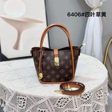 高质感小众菜篮子包女士包洋气百搭手提单肩包复古印花时尚斜挎包