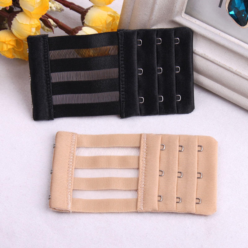 内衣拼接扣增长加排扣延伸扣胸罩扣子三排扣文胸加长扣小四排二排