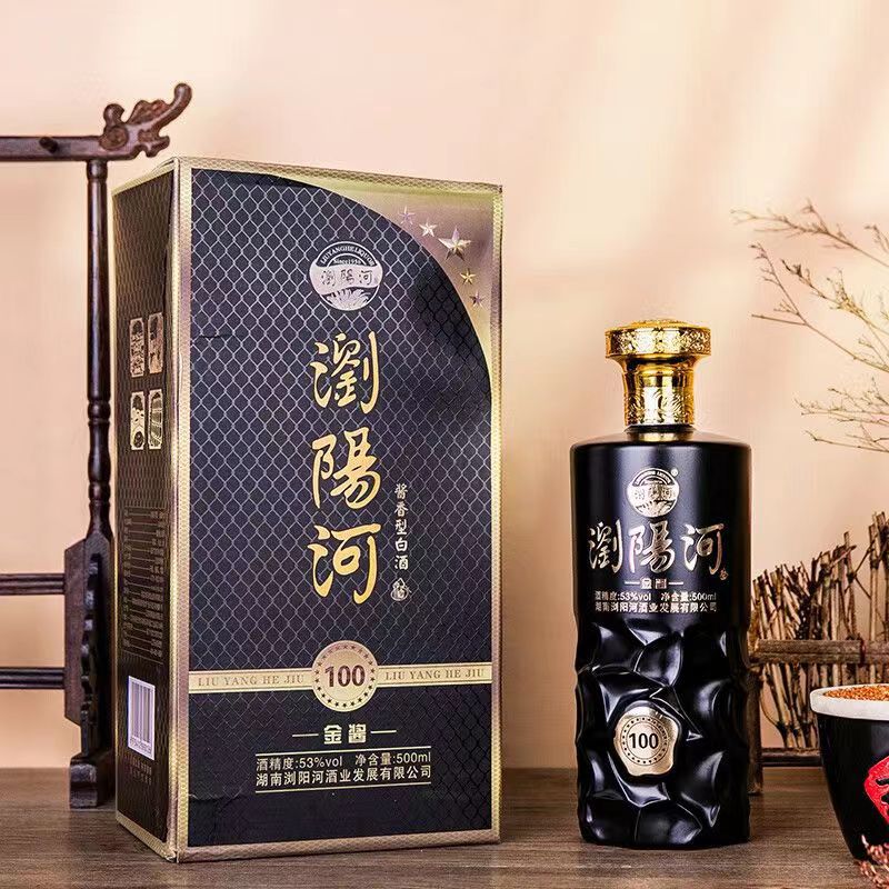 浏阳河金酱100酱香型53度礼盒装白酒500ml*6瓶整箱送礼批发-阿里巴巴