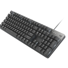 罗技K845背光有线机械键盘PBT键帽电竞游戏打字青轴茶轴红轴