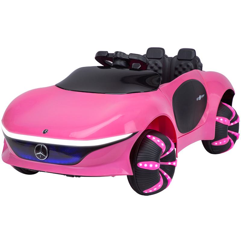Children's Electric Car Mule Cart Car Toddler Remote Control Motorcycle Baby 4-Wheel Toy Car Novelty Toys