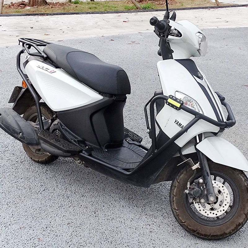 适用于雅马哈巧格i125保险杠改装zy125t-15/16摩托车前护杠尾箱架