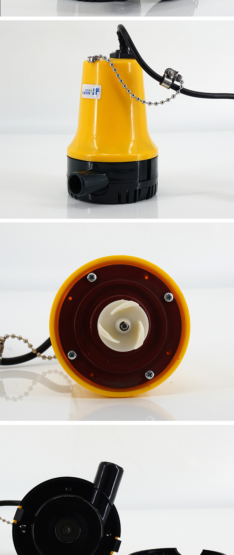 直流水泵12v24v微型水泵家用抽水机农用浇地小型潜水泵船用舱底泵