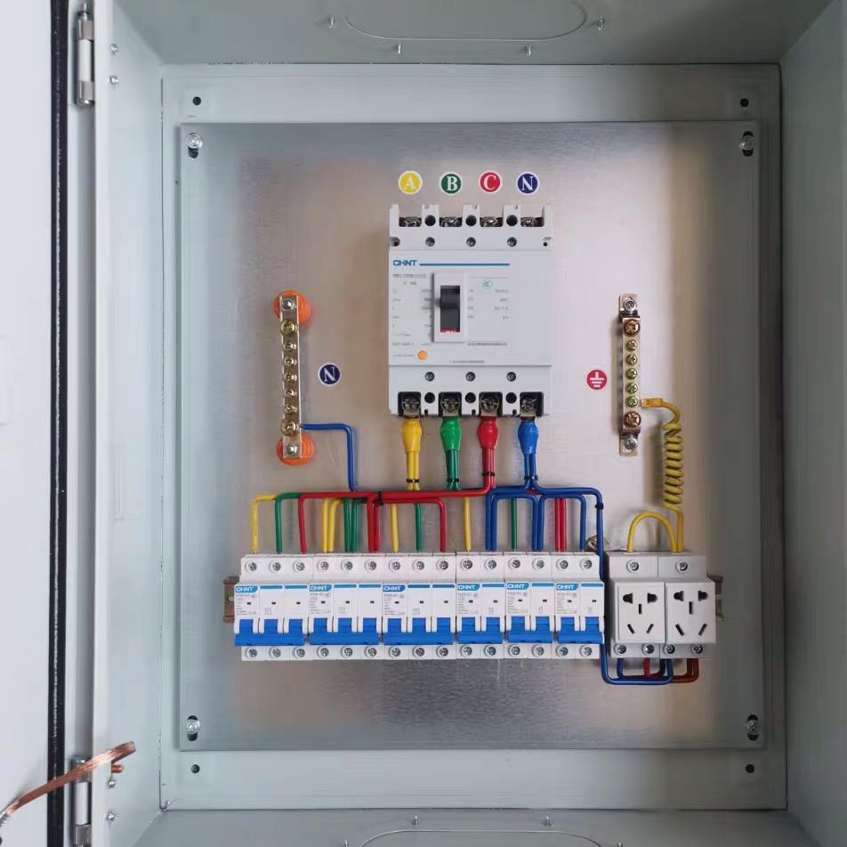 组装低压配电箱成套工厂家用220v三相四线照明强电分线箱380v