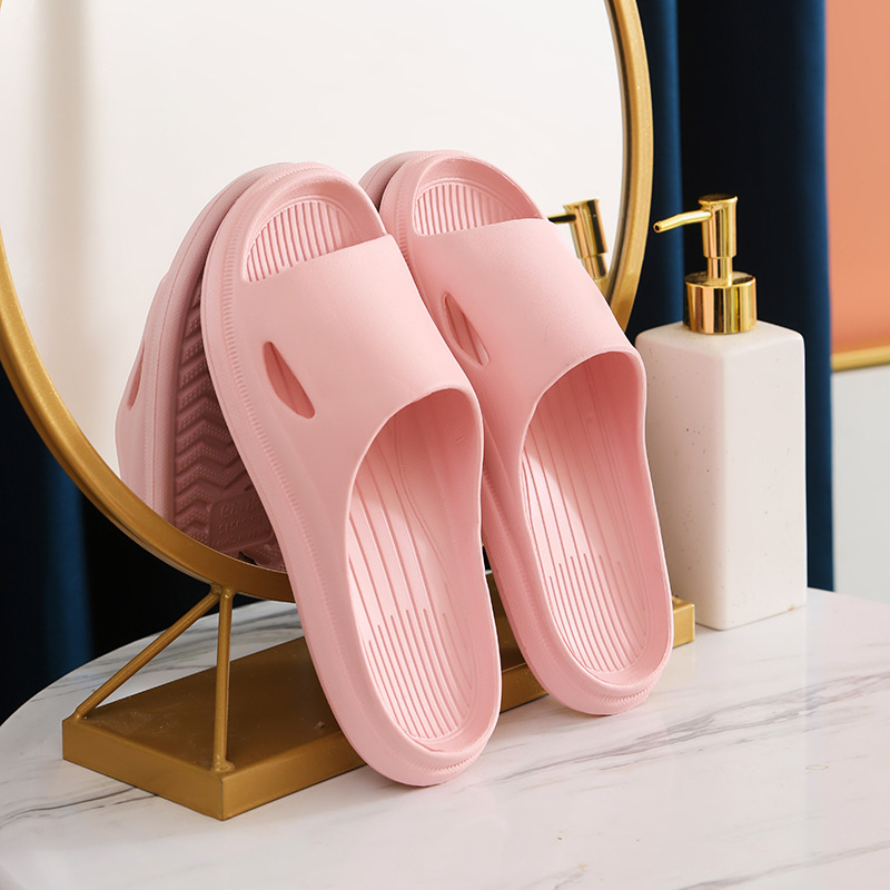 Summer New Style Slippers Women's Home Home Slippers Indoor Non-Slip Dormitory Bathroom Bath Four Seasons Korean Style