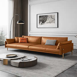 0成交0笔1年复购率:欧式沙发真皮客厅组合124美式深色高档别墅大户型