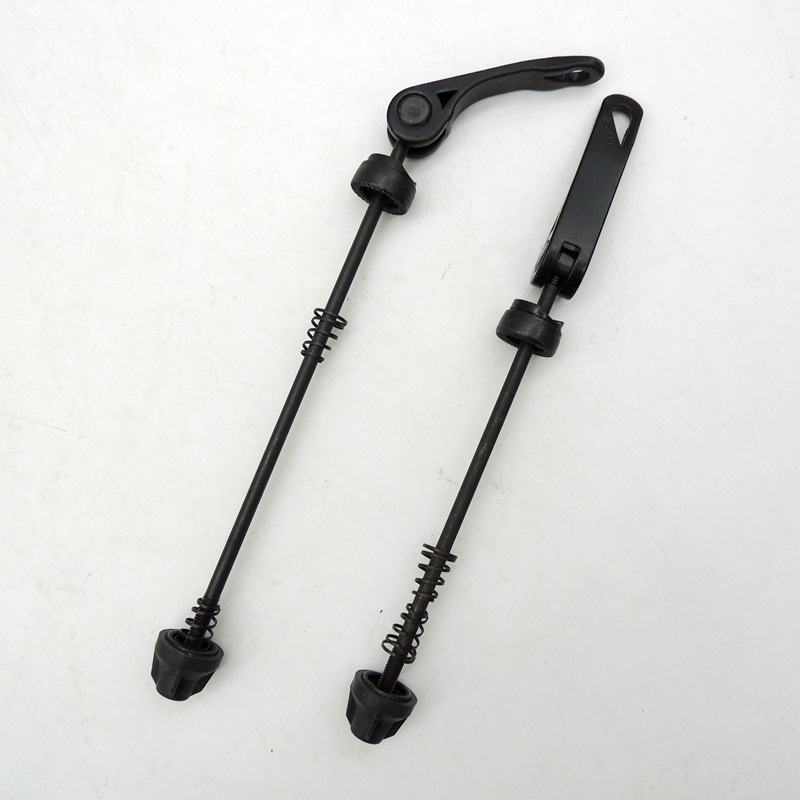 山地自行车车轮组快拆杆 公路车前后轮快速固定螺丝杆