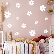 BM6102手绘粉色爱心花蕊墙贴客厅卧室温馨背景装饰自粘墙贴