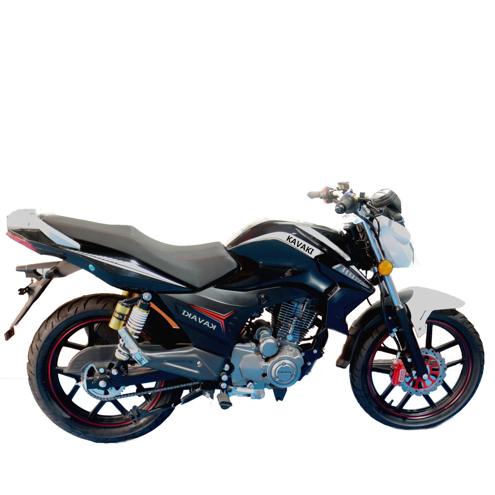 kavaki广东两轮摩托车工厂前碟刹后鼓刹200cc街机跑车燃油摩托车