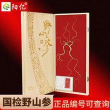 【顺丰速运】长白山人参30年一等野山参带证书高端送礼长辈礼品