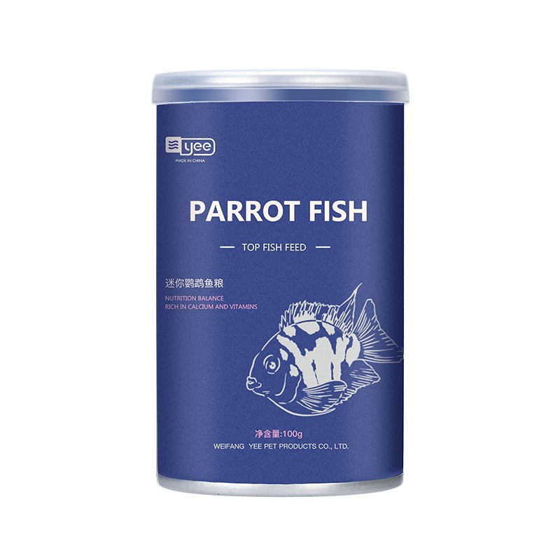 Mini Parrot Fish Food Special Fish Feed Small Particles Ornamental Fish Tropical Small Fish Opening Color Increasing Slow Sinking Fish Food