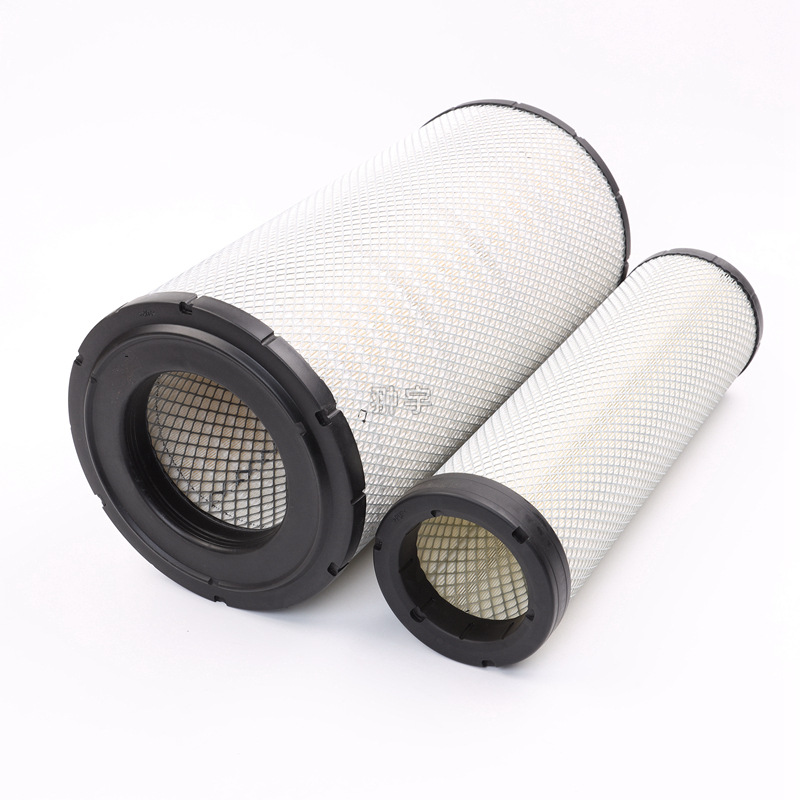 尔沃210挖掘机k2447滤芯pc200-8/220-7空气滤清器600-185-4100