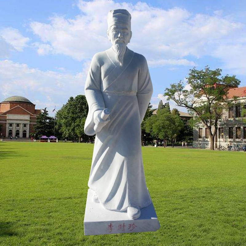 厂家石雕李时珍古代人物雕塑四大名医华佗扁鹊张仲景白求恩摆件