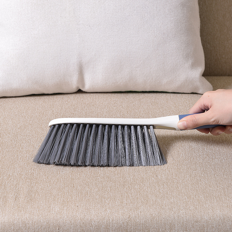 Nordic Style Stainless Steel Soft Wool Bed Brush Sofa and Carpet Bed Sheet Cleaning Dust Removal Long Handle Brush