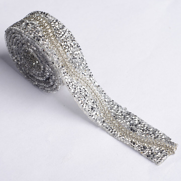 背胶自粘胶钻条 环氧树脂条钻烫图网钻贴钻 热熔胶树脂烫水钻条带