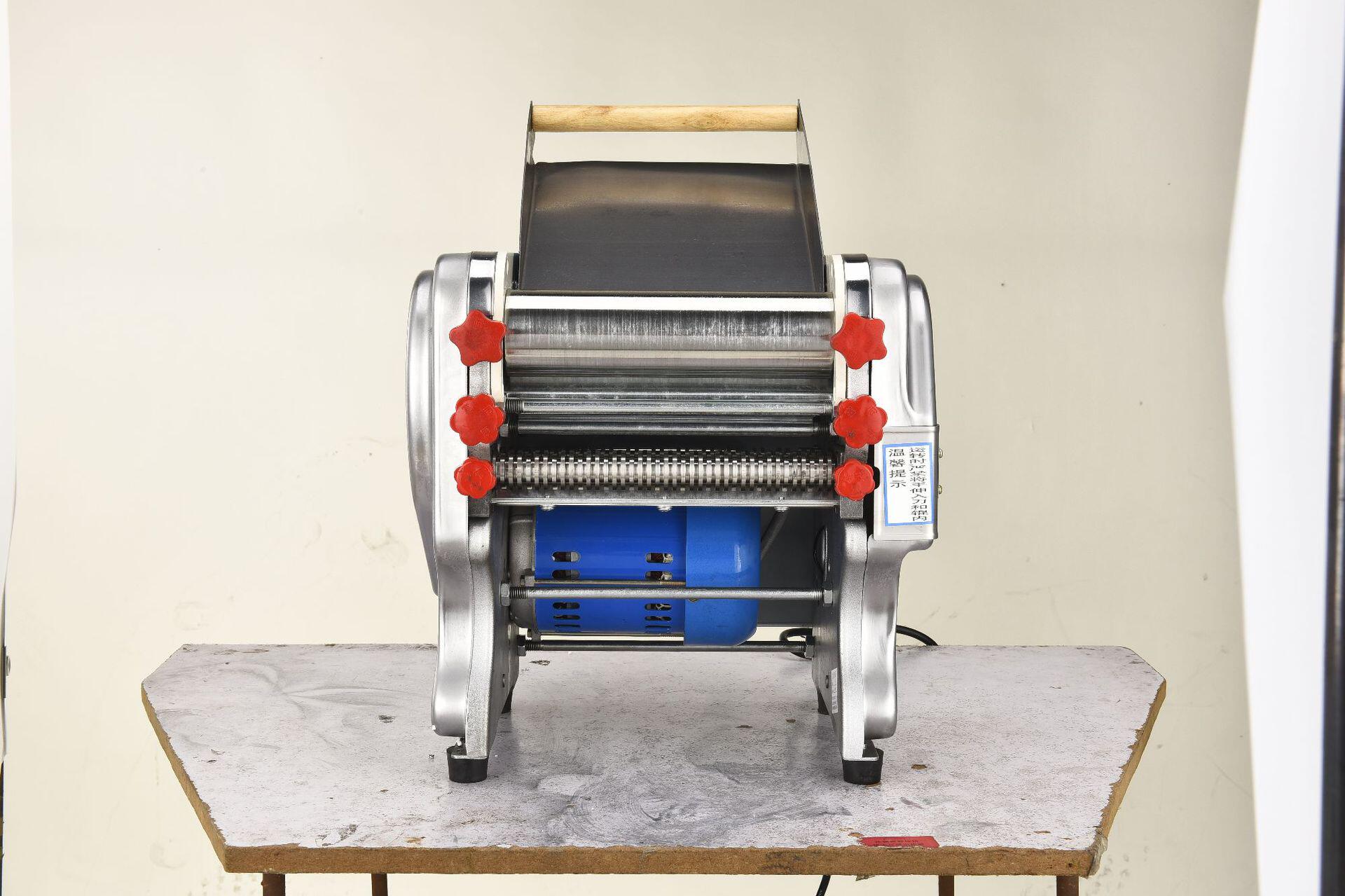 升级款俊媳妇不锈钢家用电动压面机自动面条机商用擀面皮饺子皮机