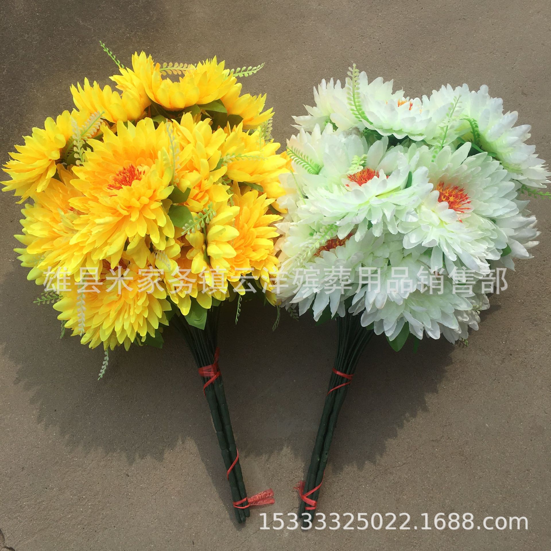 清明花束七头千层菊 7头花束手捧花祭祀手把花束云洋殡葬用品批发