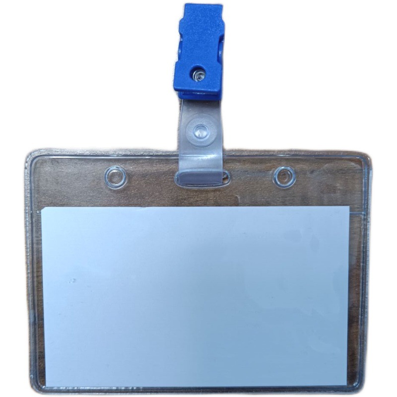 批发新生入学空白姓名胸牌可书写 学生名字胸卡 厂牌工卡证卡带铁