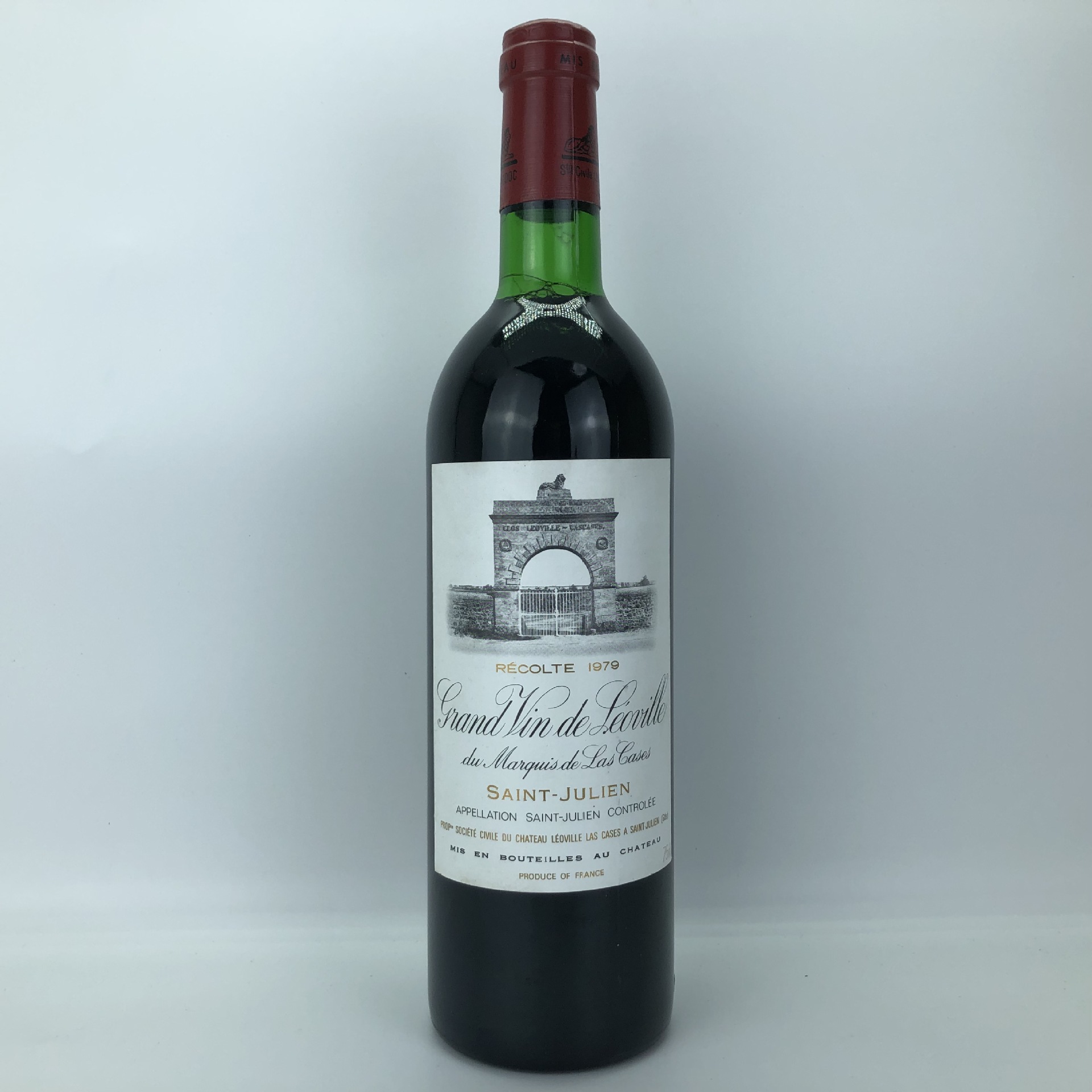法国超二级名庄雄狮庄园干红葡萄酒leoville las cases 1979雄狮