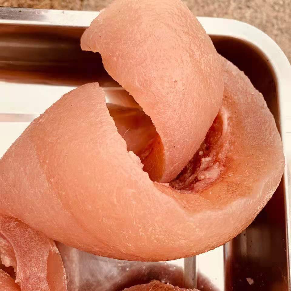 4斤批发新鲜全熟牛皮牛头皮牛皮肉牛肉牛杂类凉拌食材1斤2斤