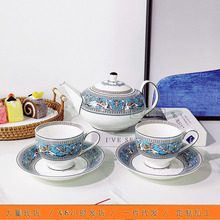 欧式跨境陶瓷茶壶套装家用下午茶杯碟茶具凉水壶大容量泡茶壶批发