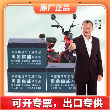 京京电动车铅酸电池电瓶48v60v72v12a20a45a全新耐用超大续航