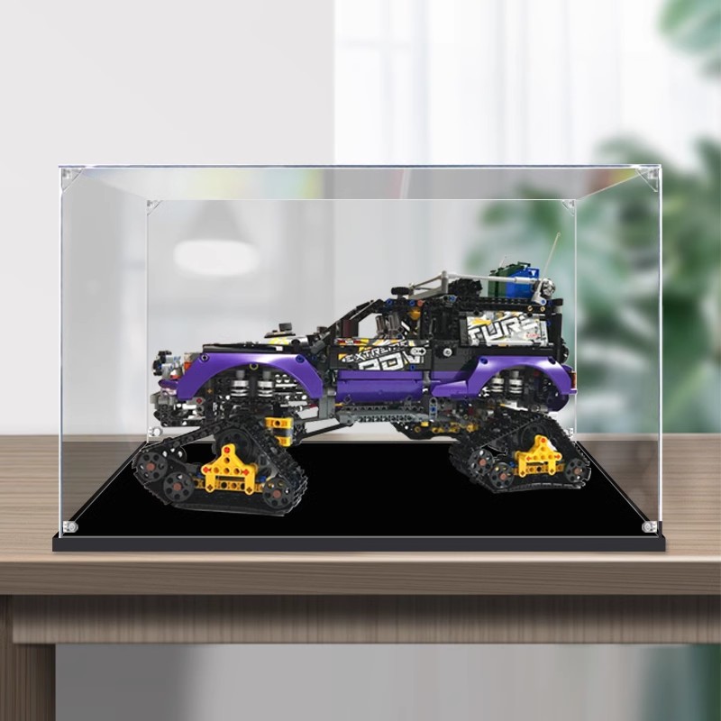 亚克力展示盒适用乐高42069科技机械组极限雪地探险车手办收纳盒