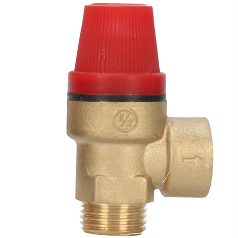 Solar Angle Water Heater Wall-Hanging Stove Brass Safety Valve Relief Pressure Valve Solar Water Heater Safety Valve