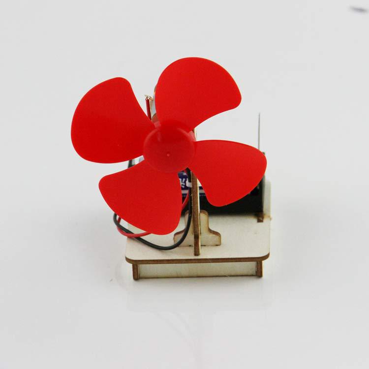 小学儿童科技小制作手工小电风扇科学实验风力模型拼装玩具材料包