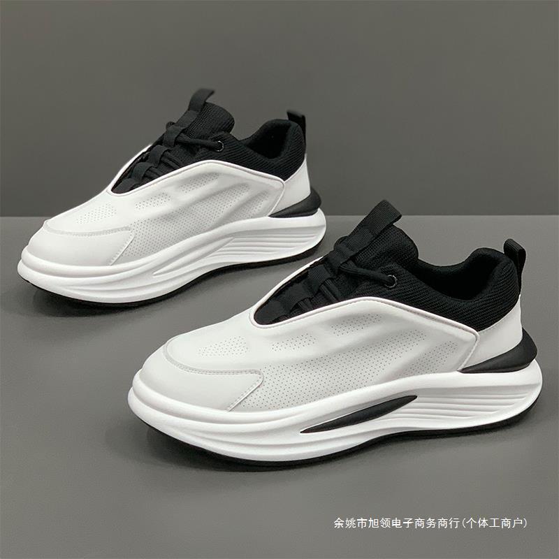 欧洲站厚底老爹鞋2024新款男鞋春季百搭透气运动休闲鞋子男款