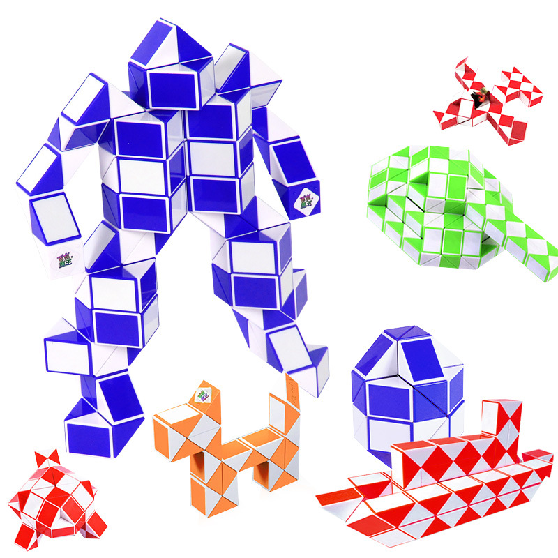 百变魔尺72段96节108/120/144段240段百变魔王小学生创意磨尺玩具