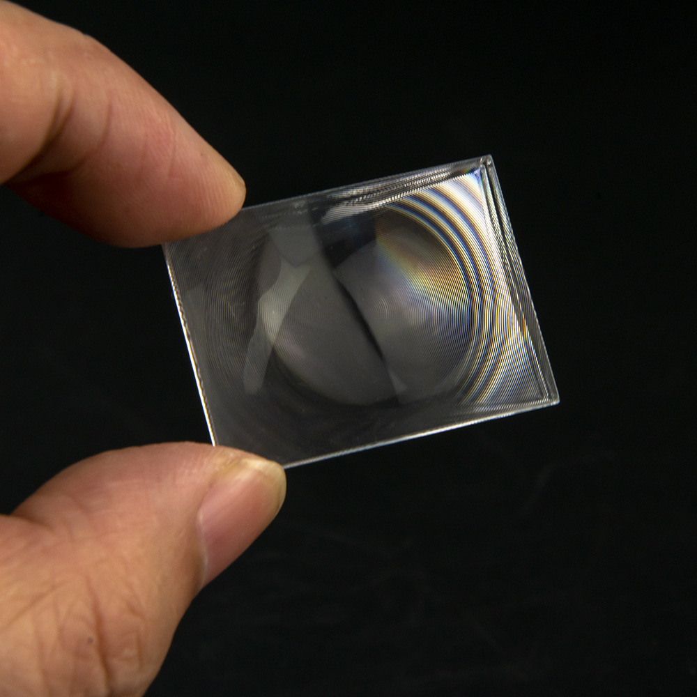 菲涅尔透镜pmma亚克力塑料镜片放大镜汽车大灯投影仪聚焦透镜zlm