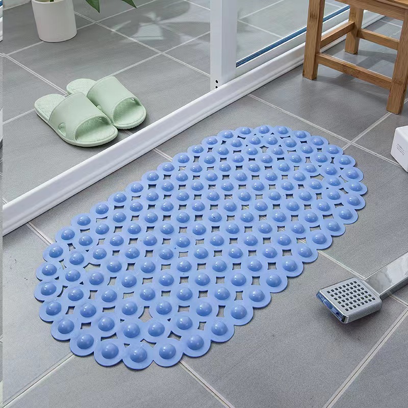 PVC Bath Mat Spot Goods Second Hair Three-Dimensional Bubble Massage Shower Mat with Suction Cup Strong Adsorption Bathtub Mat