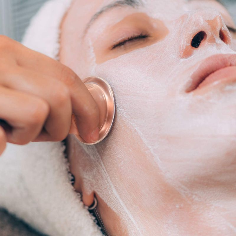 面部拨筋眼部拔罐器脸部按摩pvc拔罐球真空拔火罐走罐杯一件代发