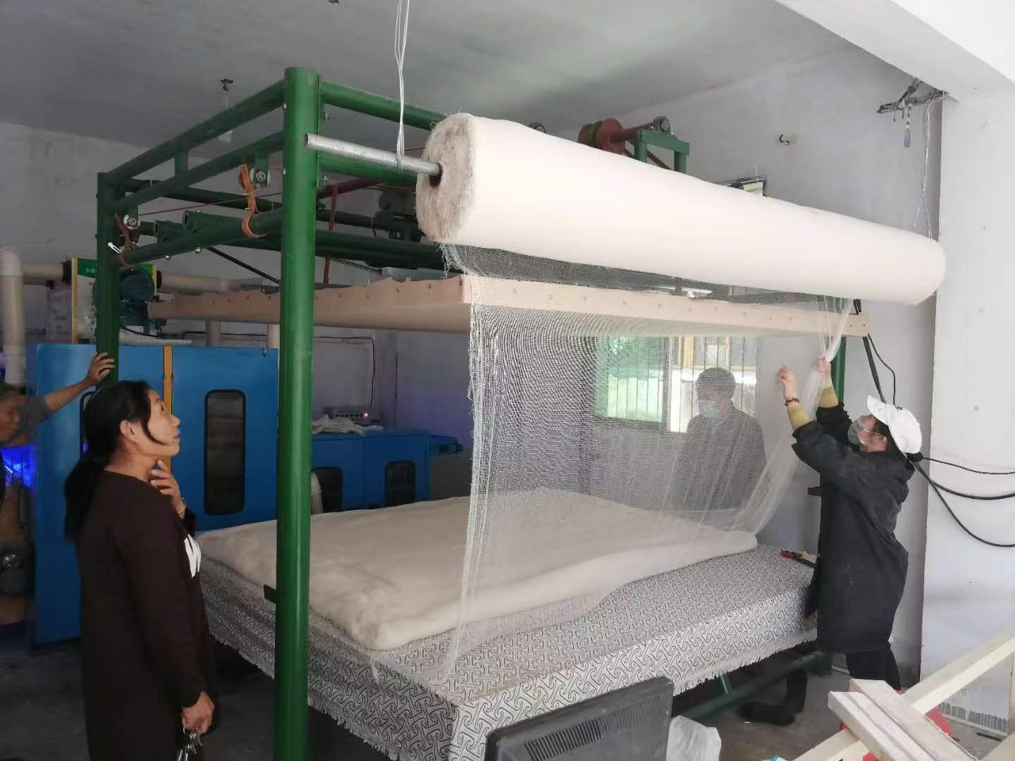 大型弹棉花机器