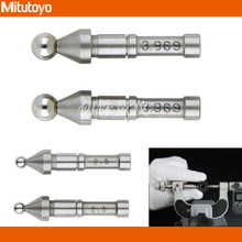 Mitutoyo三丰124-823 124-809直径3.5 3.969模数2 齿轮千分尺测头