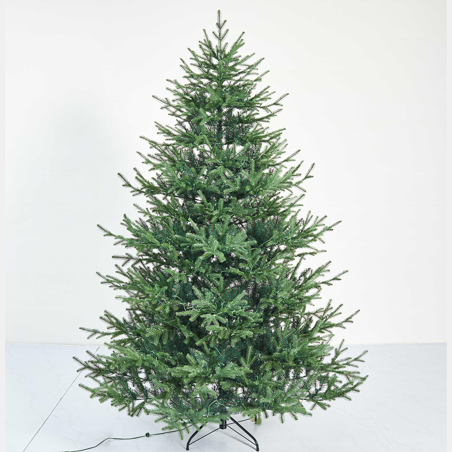 Christmas Decorations High-Grade PE Mixed Christmas Tree with Lights Exported to Amazon Factory Direct Supply 1.8/2.1 M