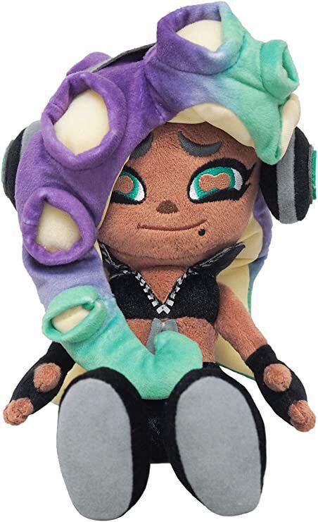 跨境新款 splatoon marina plush  章鱼dj  喷射战士周边毛绒玩具