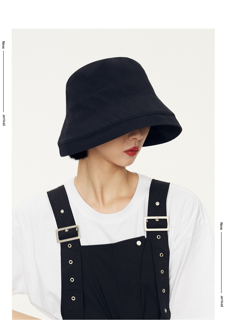 帽子定制遮阳帽春夏水桶帽定制纯棉遮阳帽定制时尚百搭定制水桶帽