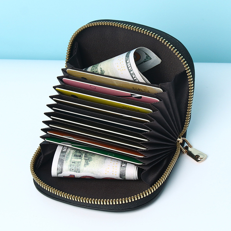 Short Wallet 2022 New Fashion Simple Multi-Card-Slot Semicircle Card Holder Clutch Mini Women's Bag Coin Purse