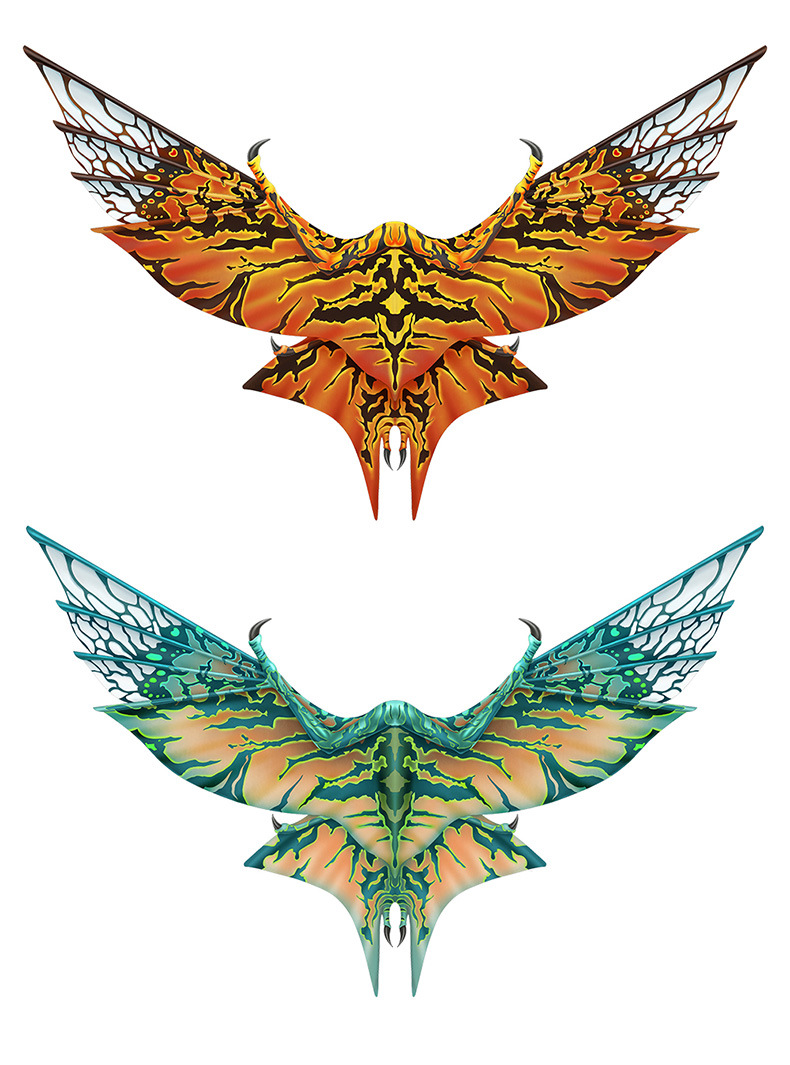 跨境阿凡达翅膀成人龙翅膀万圣节cosplay道具舞会演出派对用品