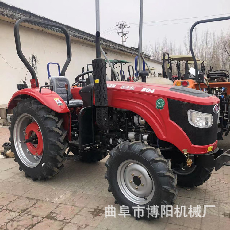 50马力大底盘农用拖拉机 水旱田两用耕地打田机 配置高低油耗