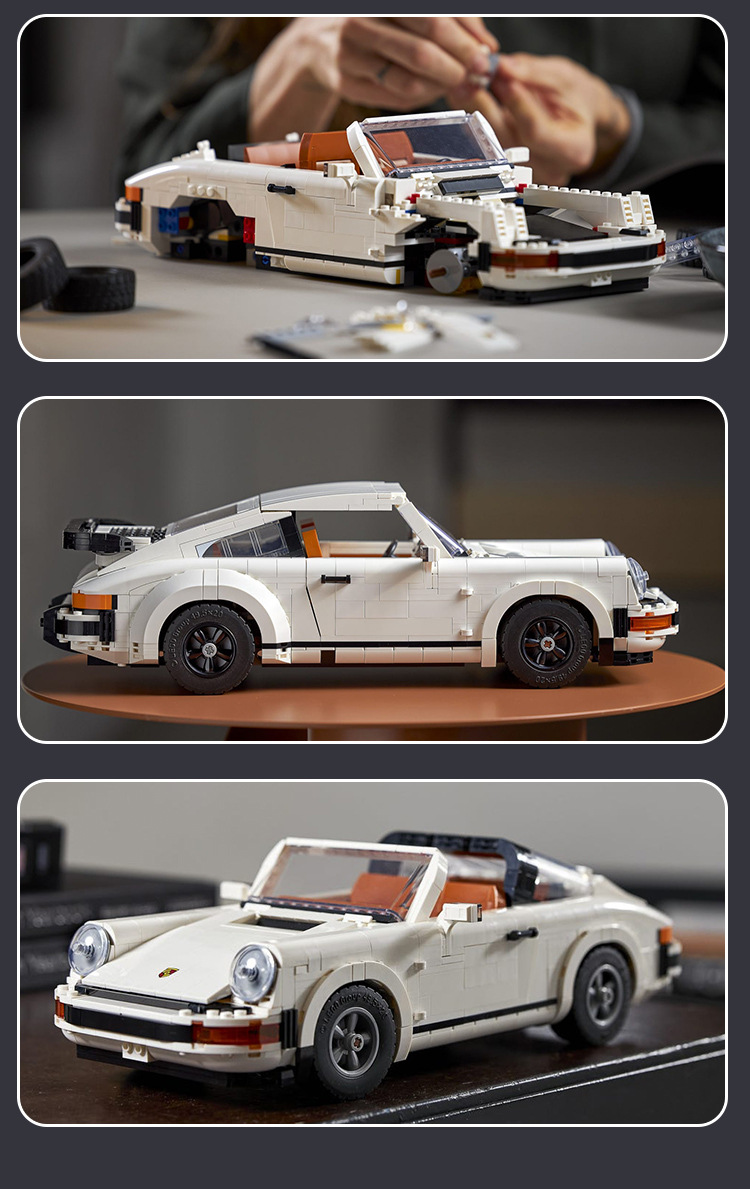 正品乐高积木lg-10295 保时捷911 百变高手系列 成人积木玩具摆件