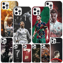 适用iPhone15新款足球世界杯足球迷周边C罗手机壳