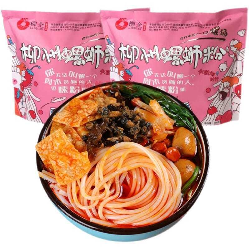 柳全 螺蛳粉 360g柳州特产袋装酸辣粉米线广西特色柳州螺丝粉