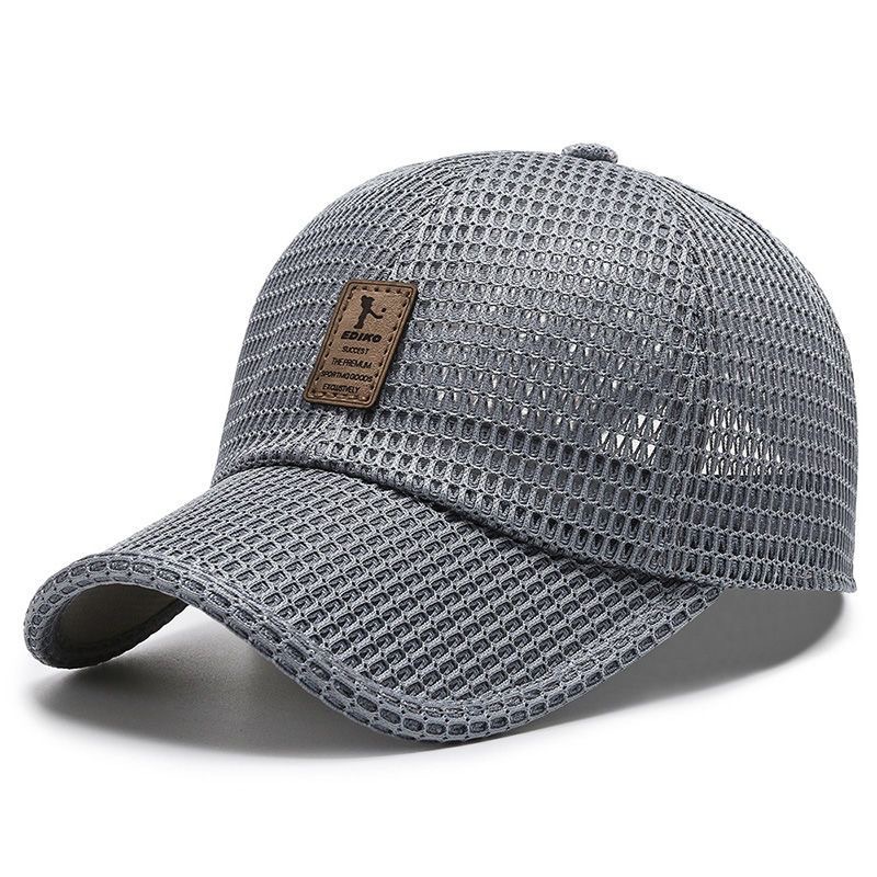 New Men's Hat Summer Sun Hat Breathable Gauze Sun Hat Dad Hat Outdoor Fishing Hat Peaked Cap
