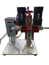 小型自动洗衣液搓盖机 洗手液鸭嘴瓶自动锁盖机 塑料瓶盖封口机