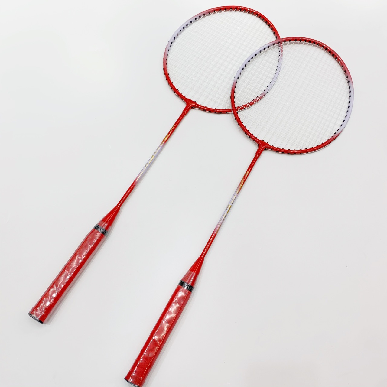 智博208太阳花分体业余初级一件代发训练拍羽毛球拍送3只仿尼龙球